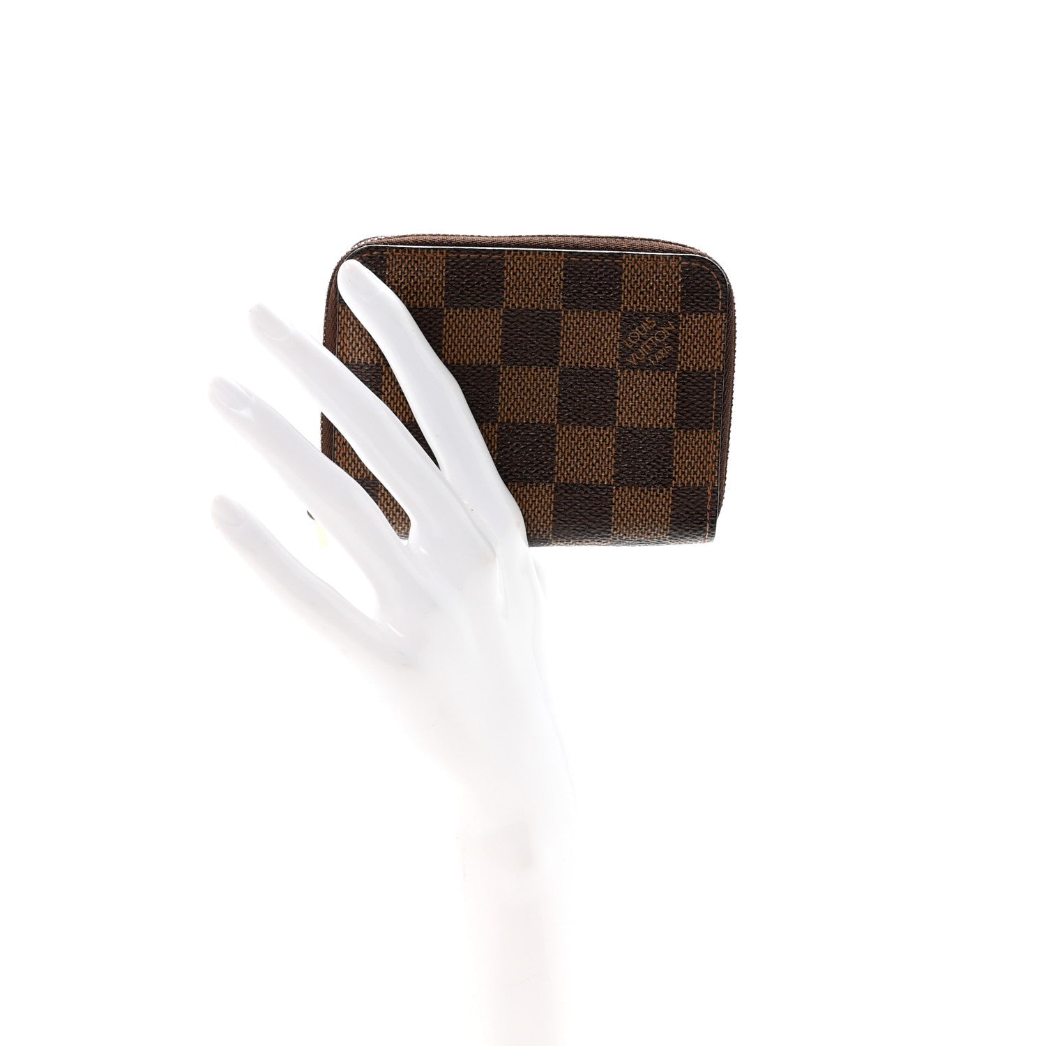 Damier Ebene Zippy Coin Purse