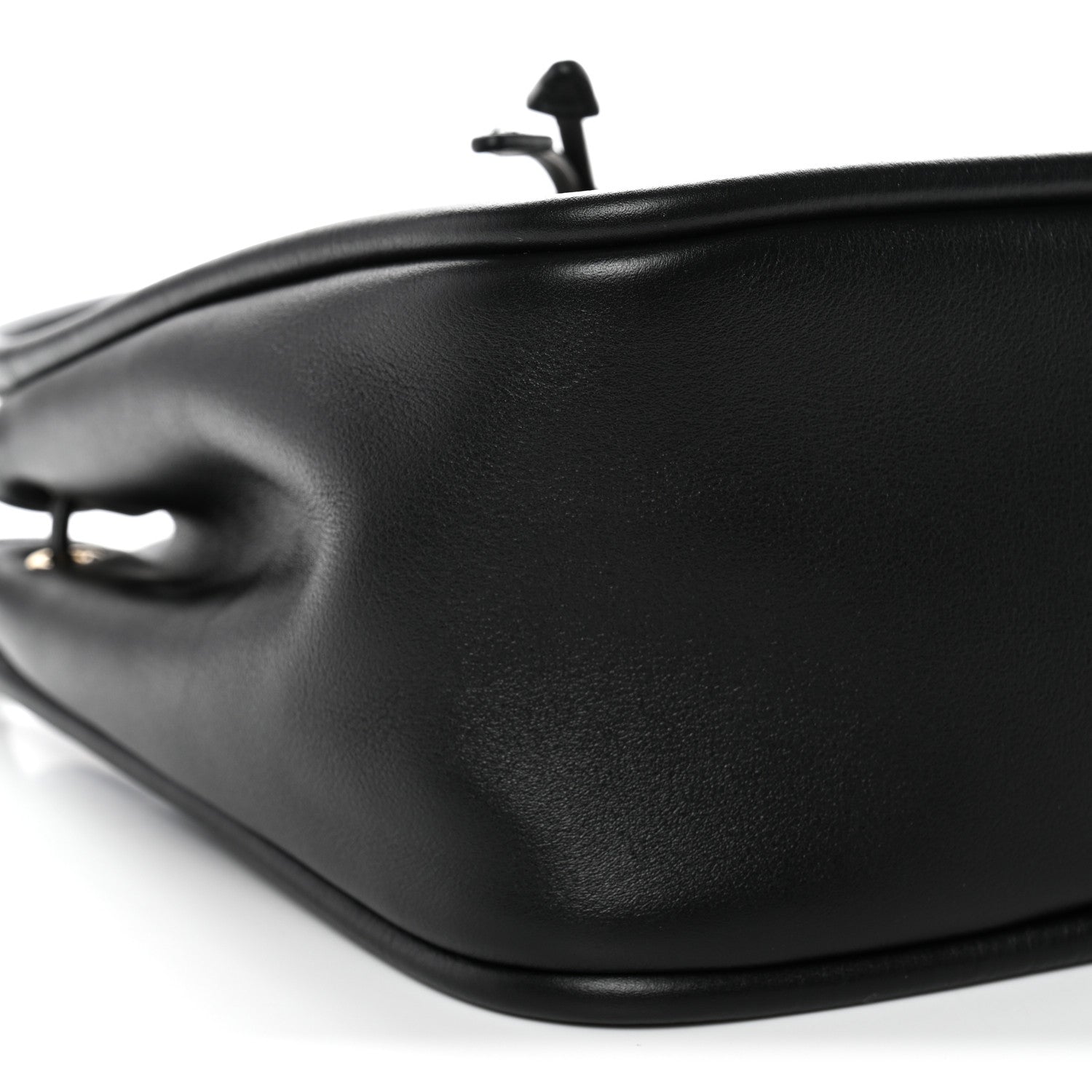 Soft Calfskin Mini Darling Bucket Bag Black