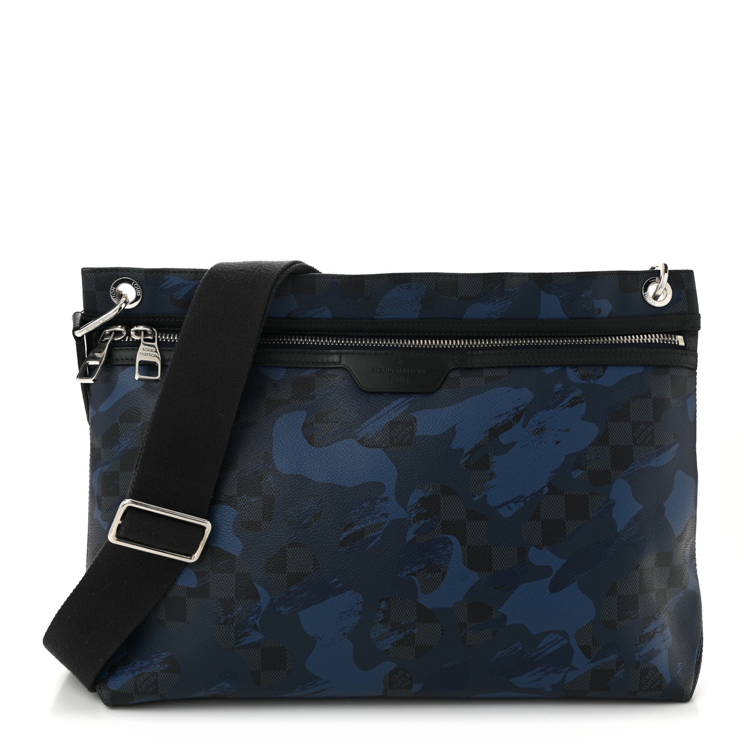 Damier Cobalt Camouflage Hunter Messenger Blue