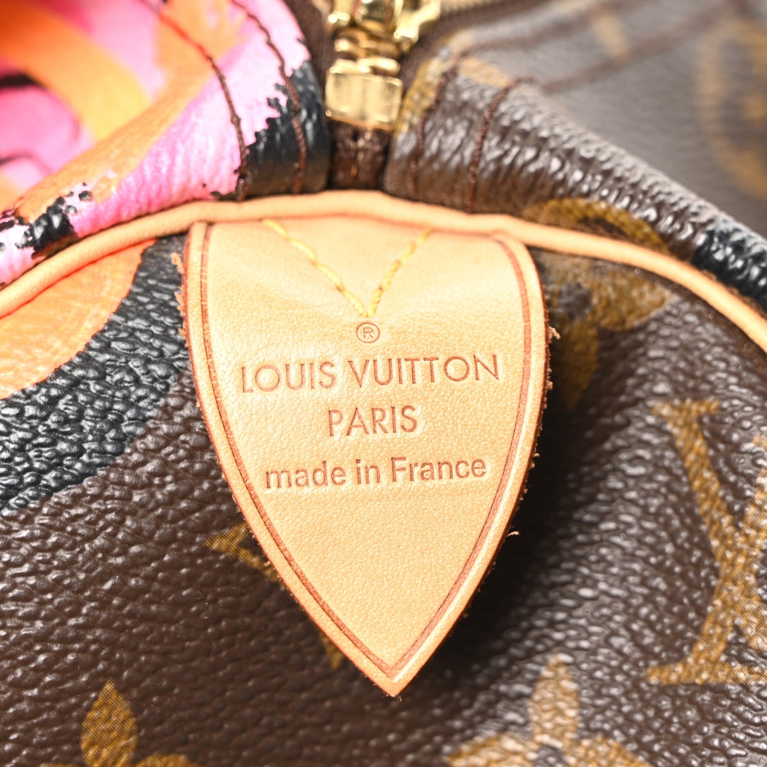 Monogram Roses Speedy 30