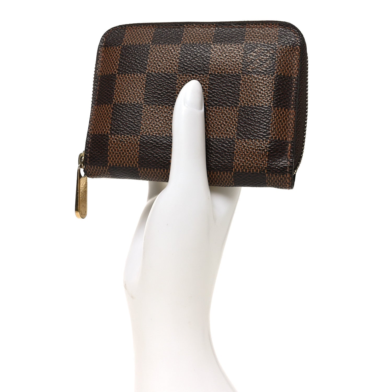 Damier Ebene Zippy Coin Purse