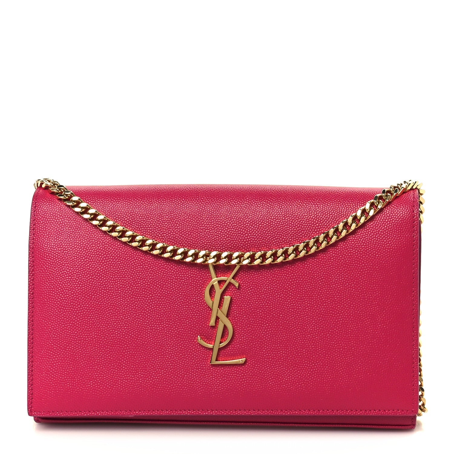 Grain De Poudre Monogram Chain Wallet Bubblegum