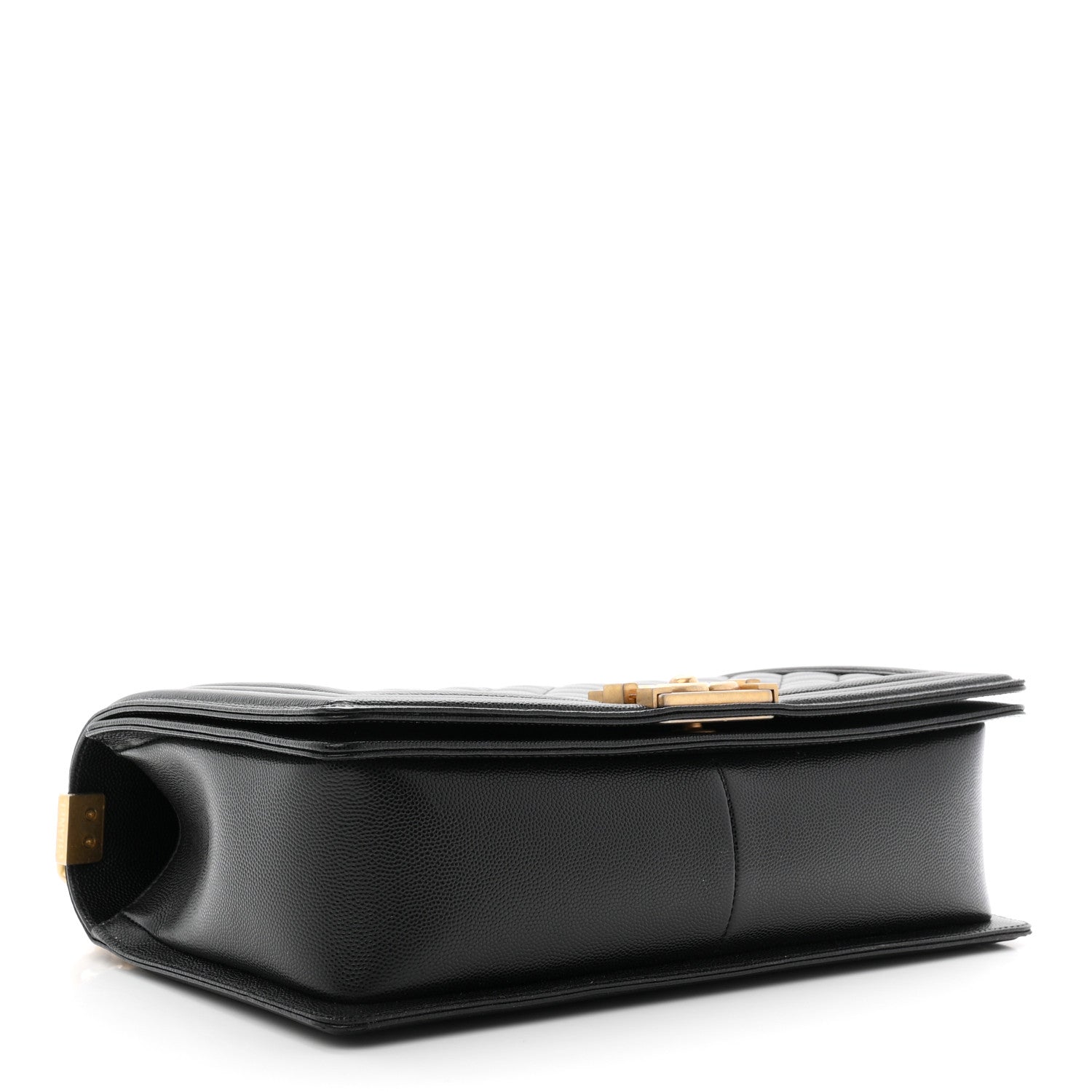 Caviar Quilted New Medium Boy Flap Black