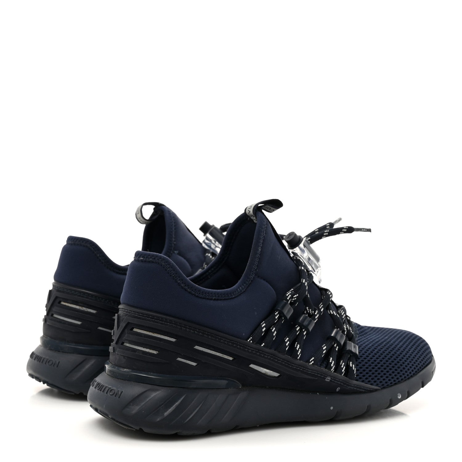 Neoprene Mesh Rubber Fastlane Low Sneakers 37 Marine