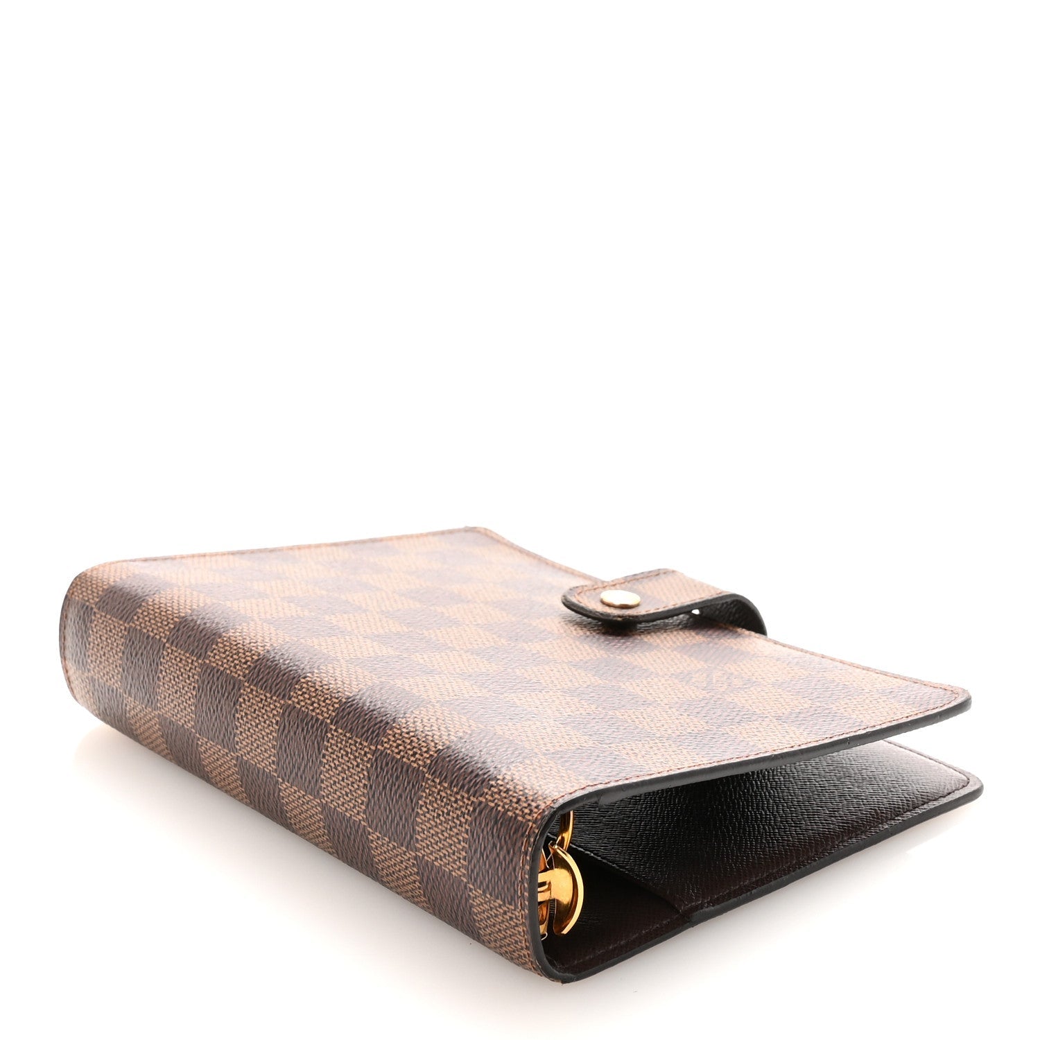 Damier Ebene Medium Ring Agenda Cover