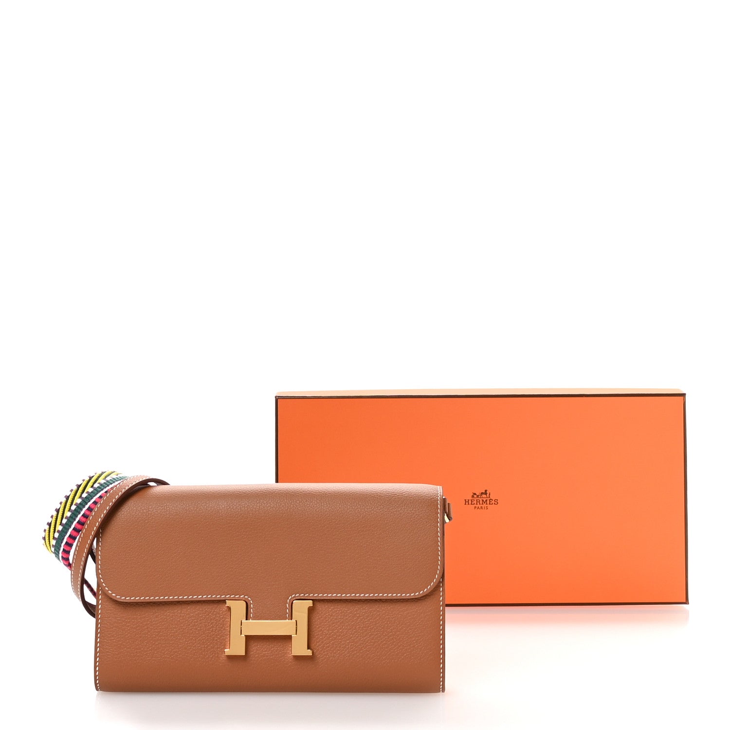 Evercolor Cavale Constance Long Wallet To Go Gold Multicolor