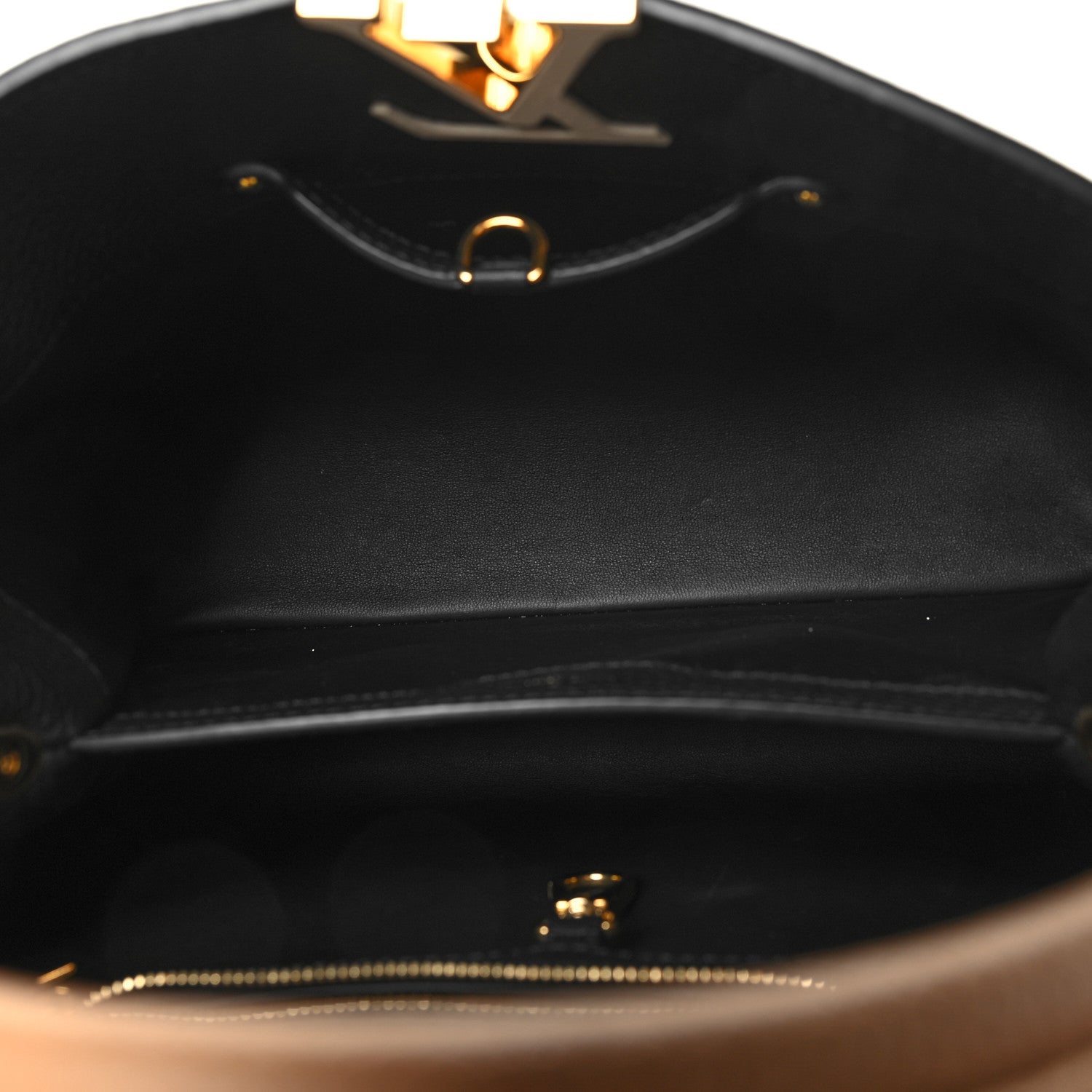 Taurillon Capucines PM Black Arizona