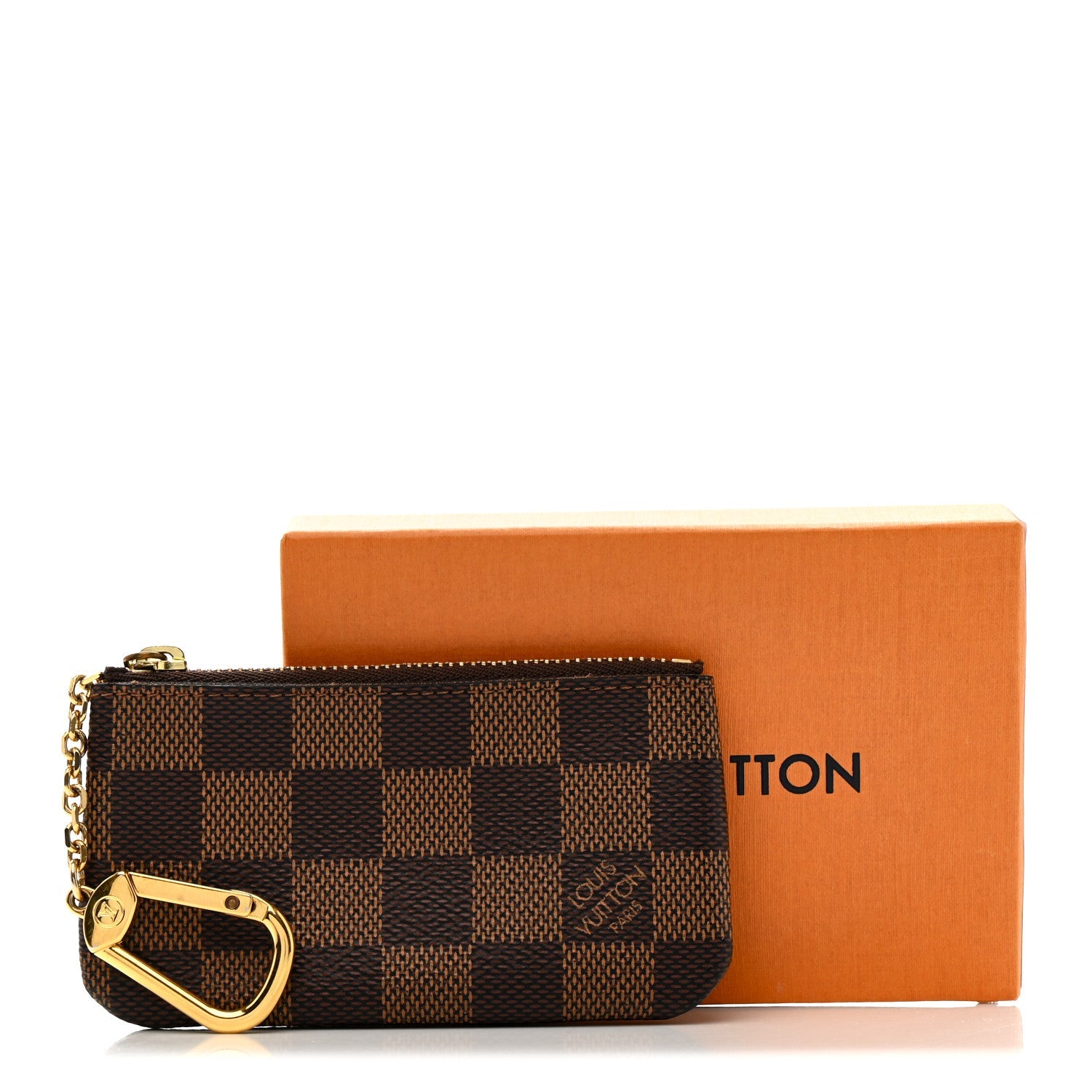 Damier Ebene Key Pouch