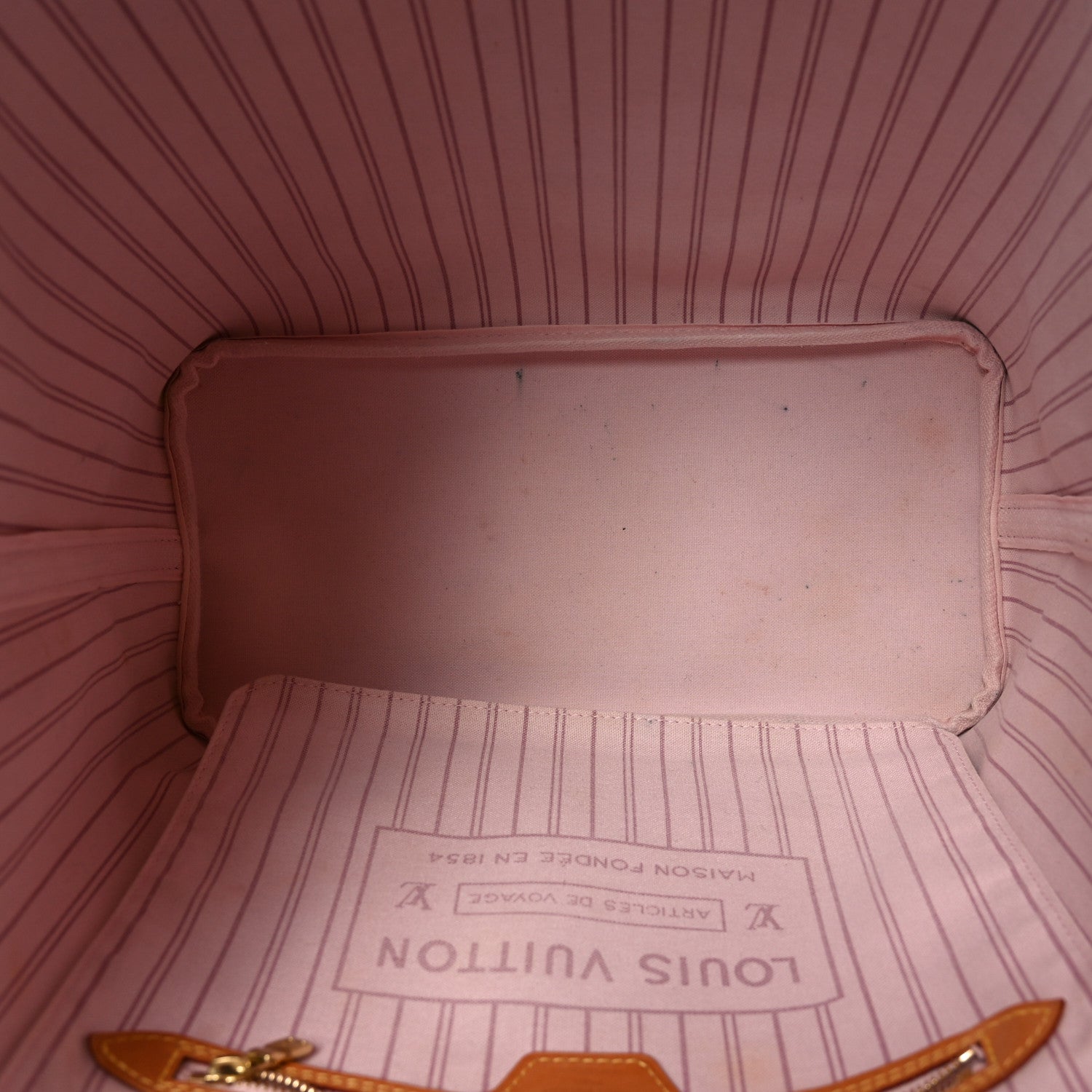 Monogram Sydney V Neverfull MM Rose Ballerine