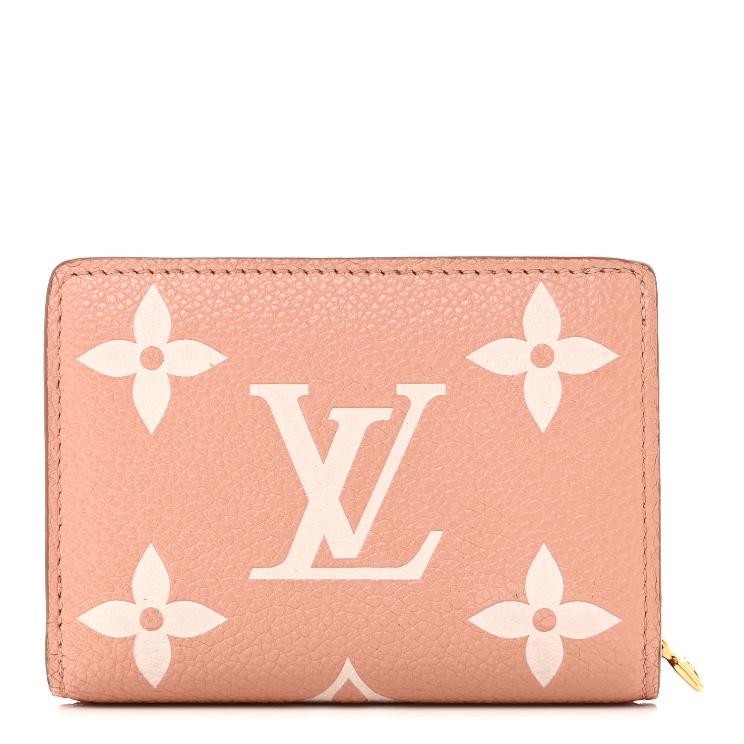 Empreinte Monogram Giant Clea Wallet Rose Trianon Creme