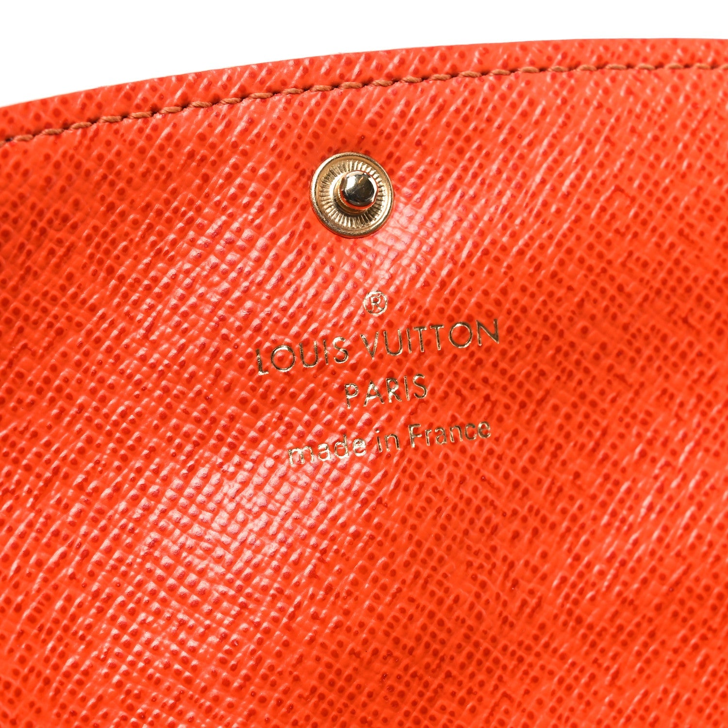 Monogram Emilie Wallet Poppy