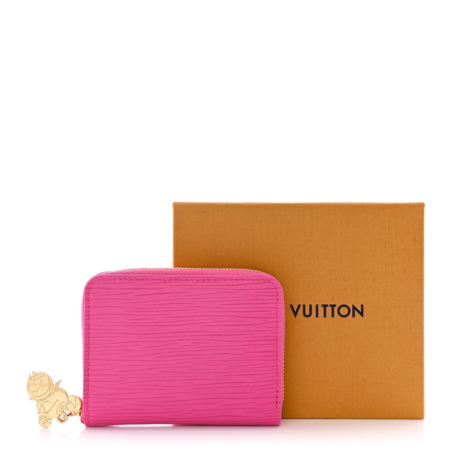 LV x TM Epi Zippy Coin Purse Kawaii Pink