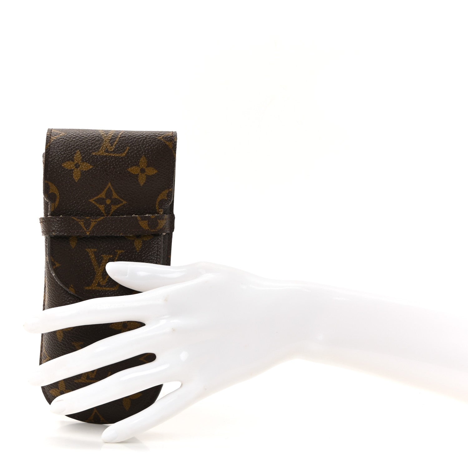 Monogram Glasses Sunglasses Case w Flap