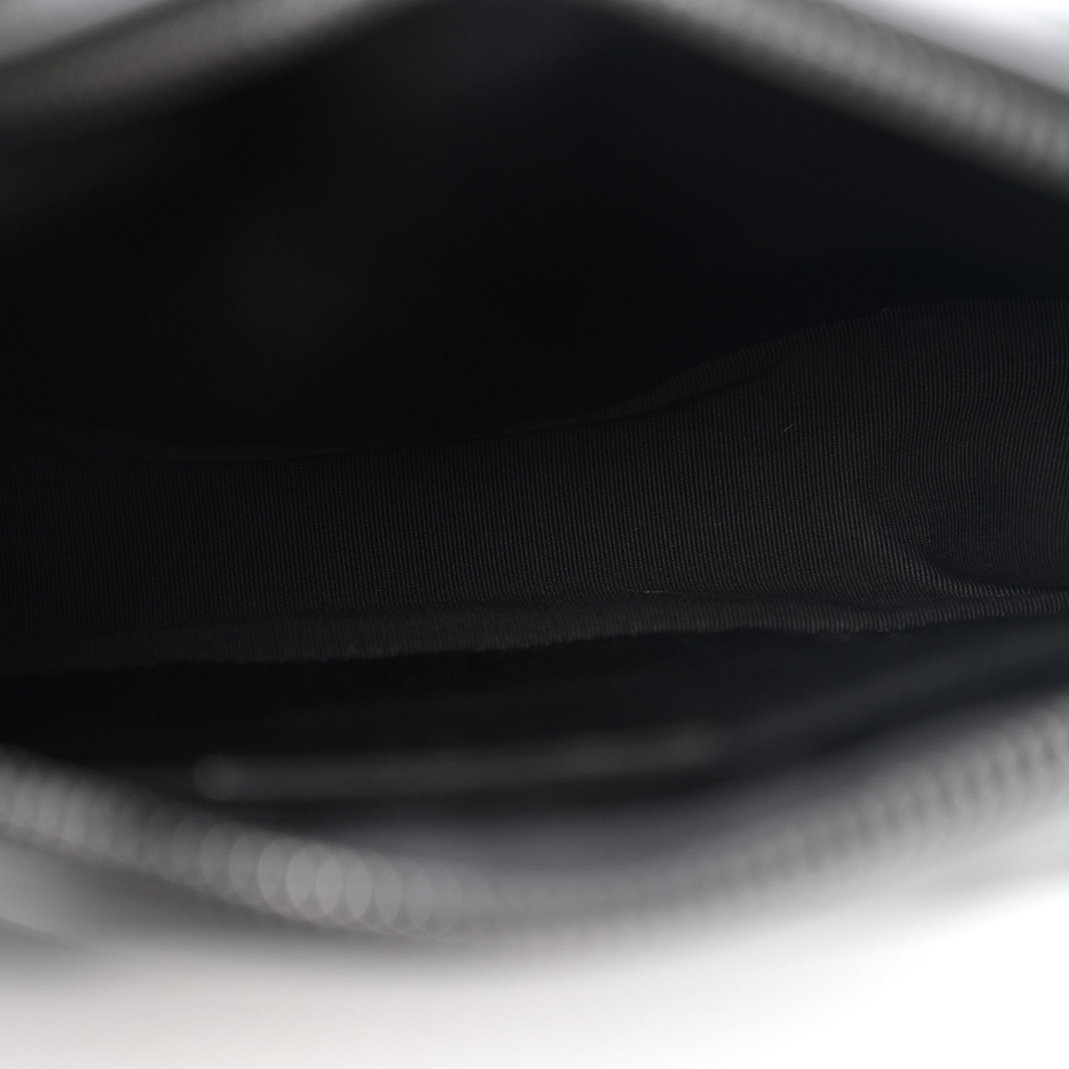 Calfskin Matelasse Monogram Monochrome Lou Camera Bag Black