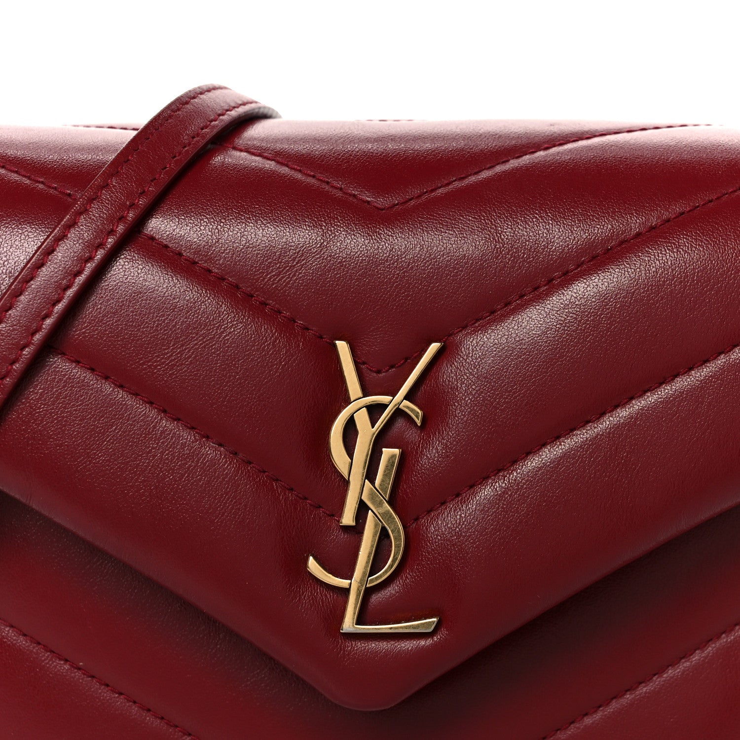 Calfskin Y Quilted Monogram Toy Loulou Monogram Crossbody Bag Rouge Legion