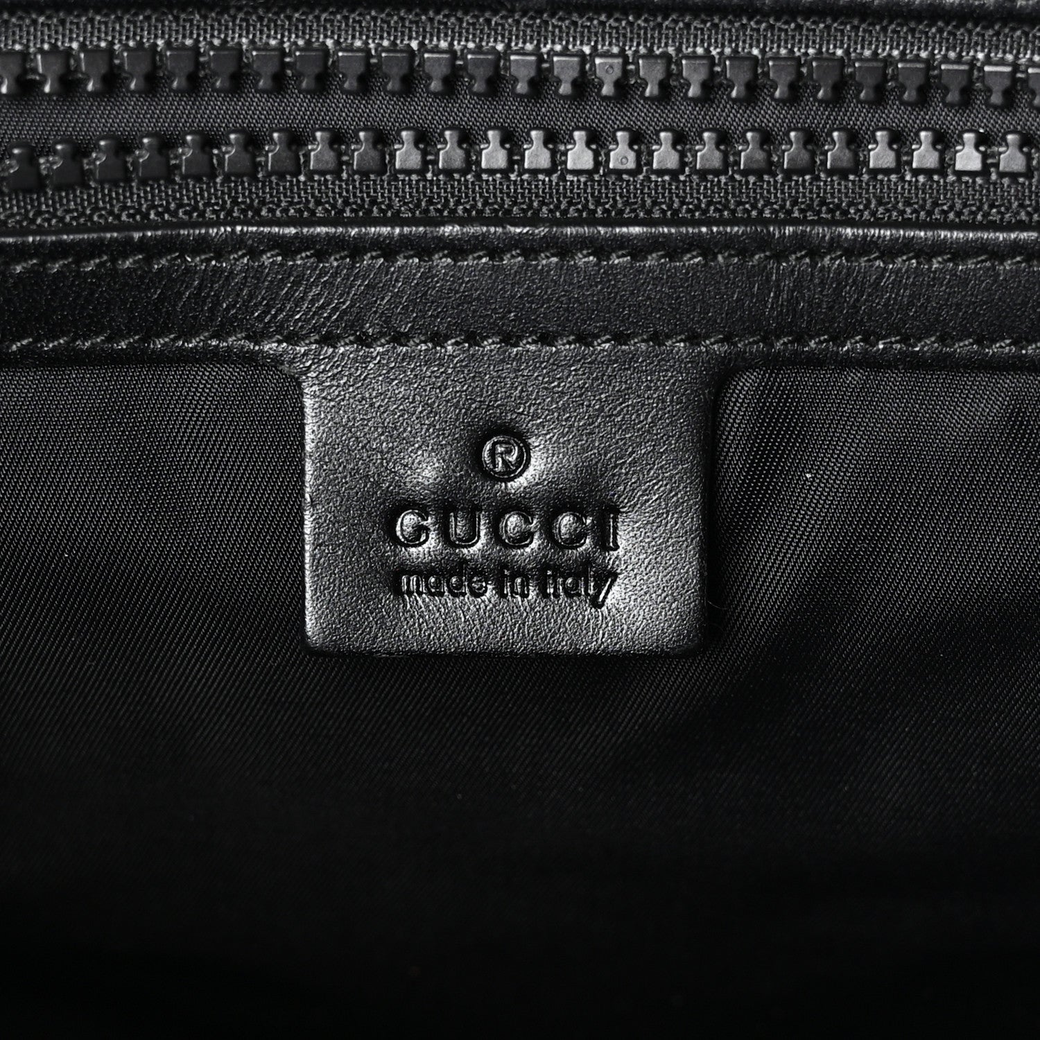Techno Canvas Web Double Buckle Backpack Black