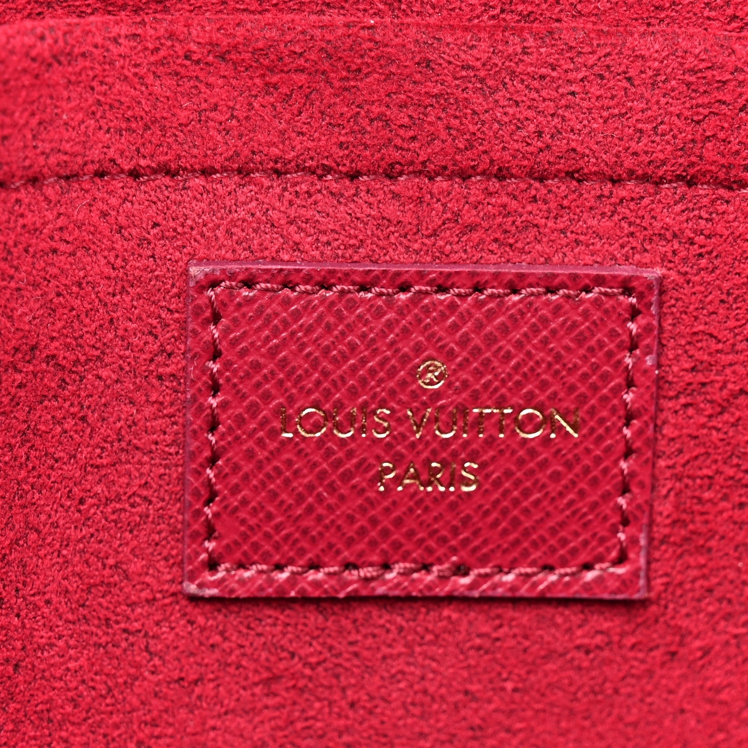 Monogram Pochette Felicie Chain Wallet Fuchsia