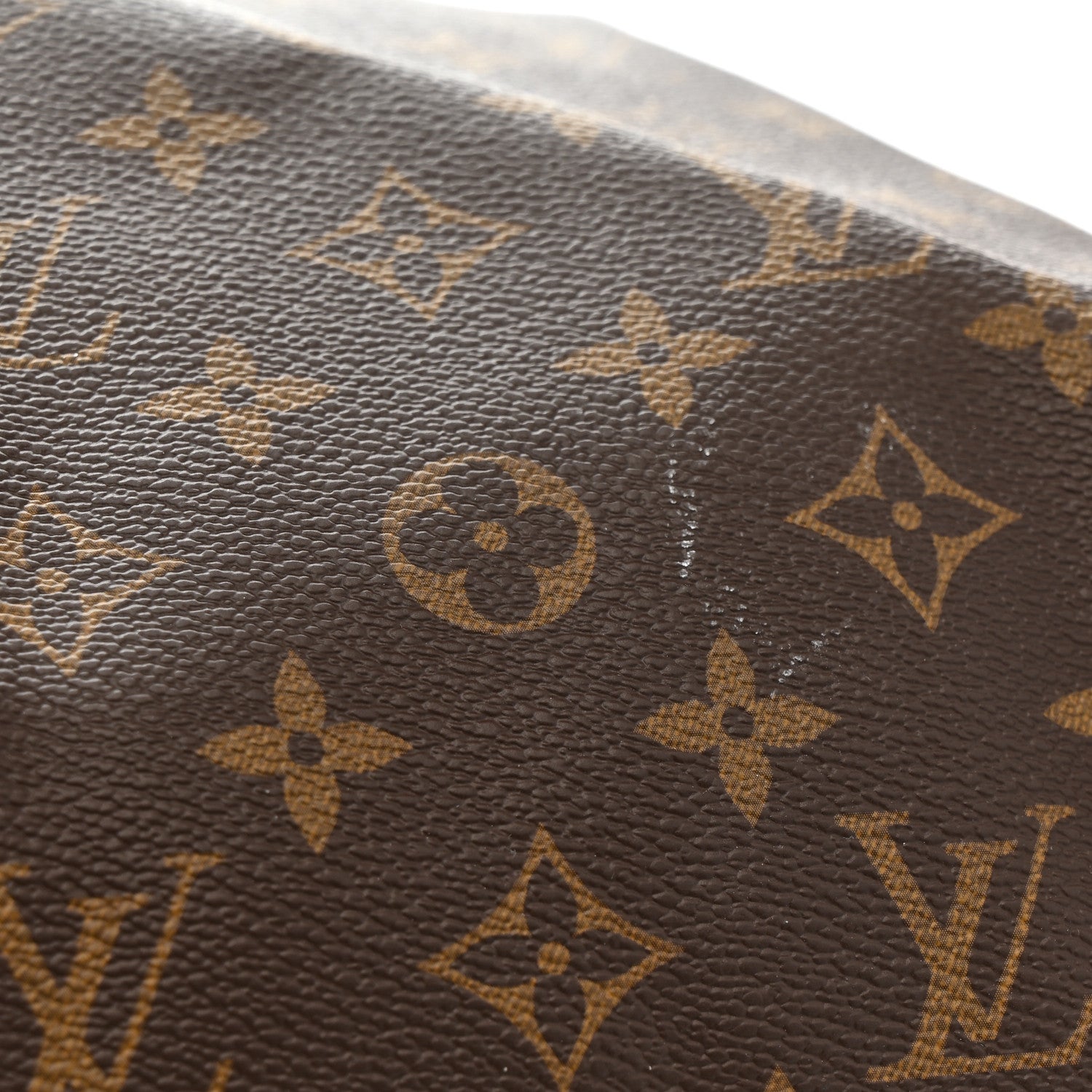 Monogram Macassar Keepall Bandouliere 50 Red