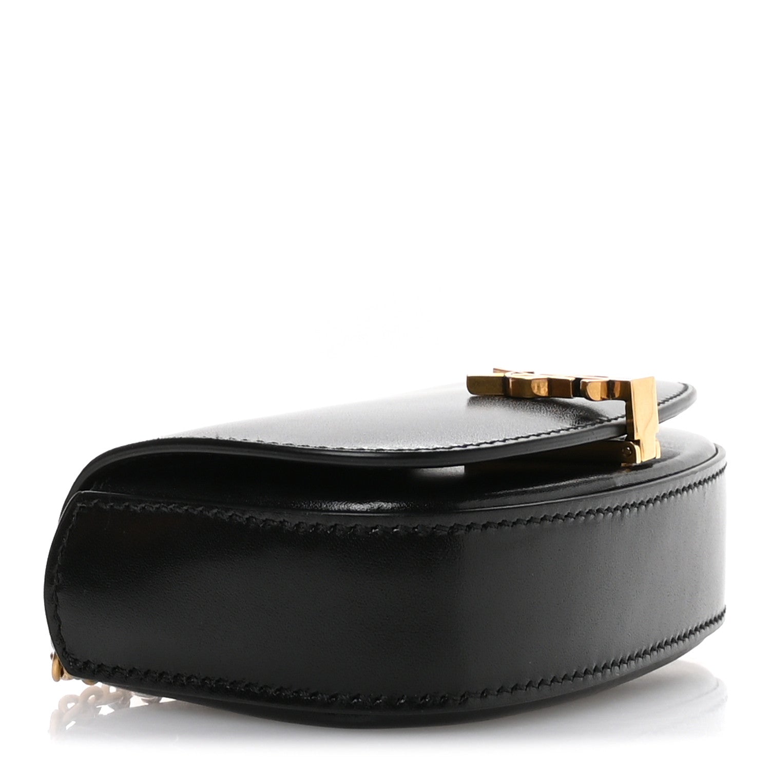 Box Calfskin Mini Purse On Chain Black