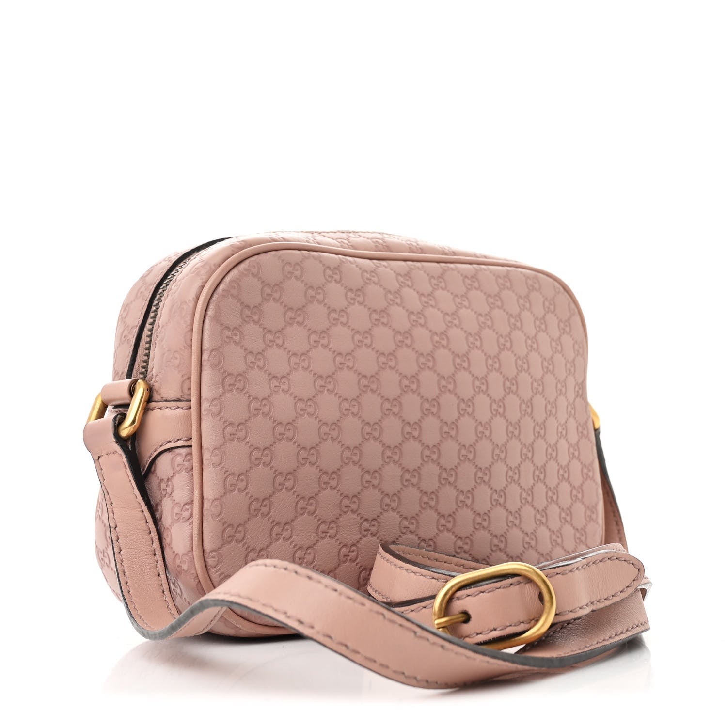 Microguccissima Sunshine Disco Crossbody Bag Light Pink