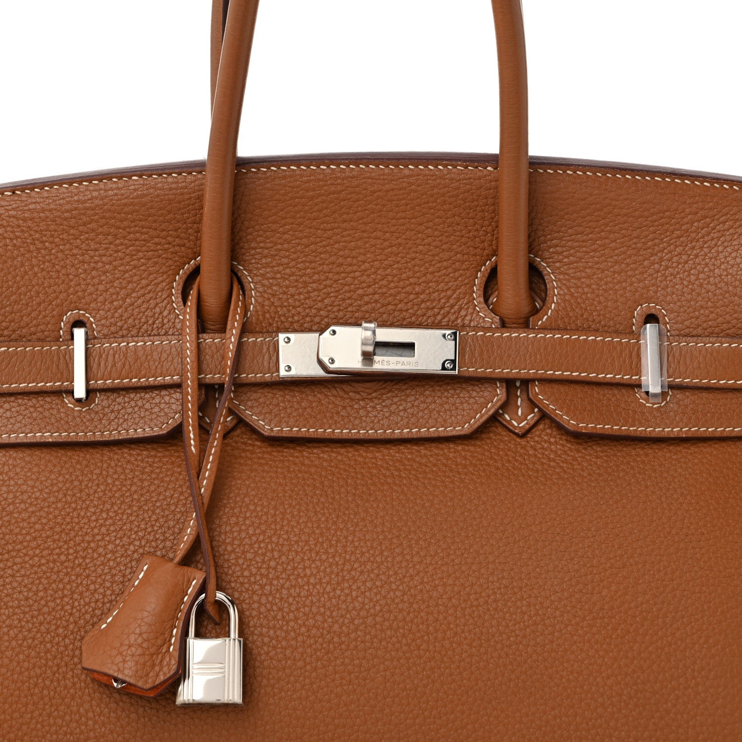 Togo Horseshoe Birkin 35 Gold Orange