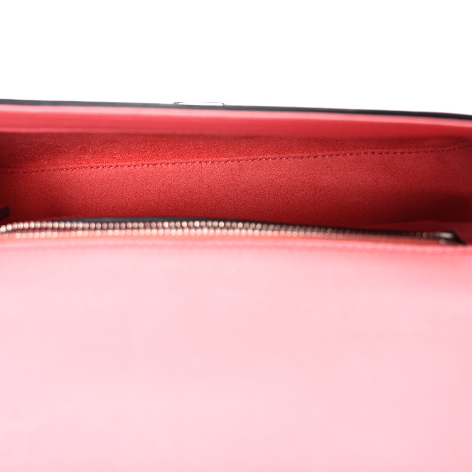 Senna Calfskin Petite GG Top Handle Shoulder Bag Pink