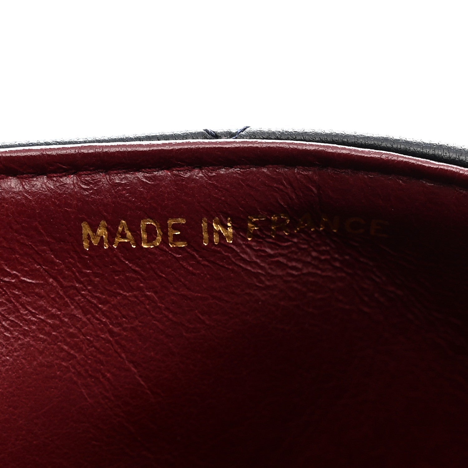 Lambskin Quilted Small Single Flap Navy