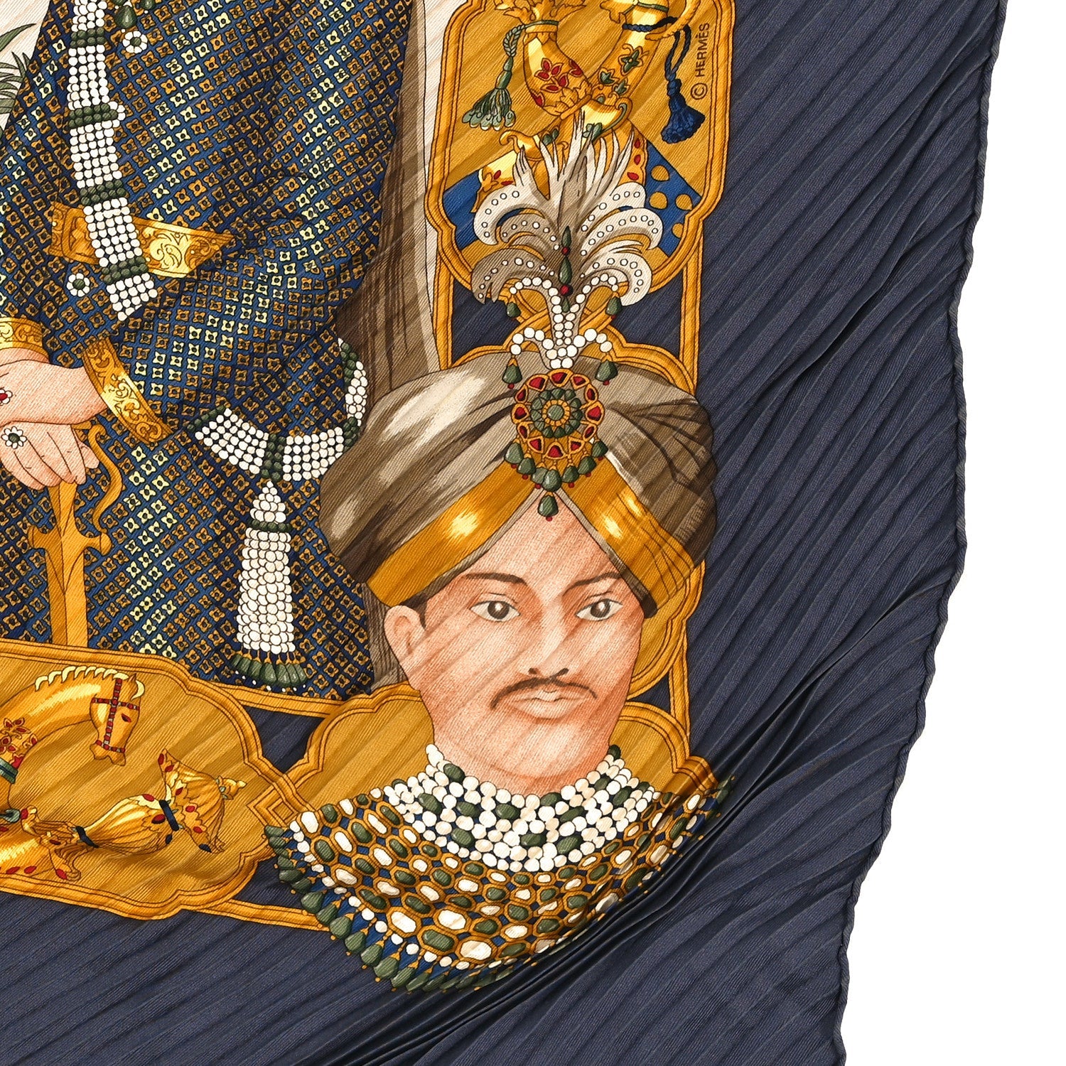 Silk Splendeur Des Maharajas Scarf 90