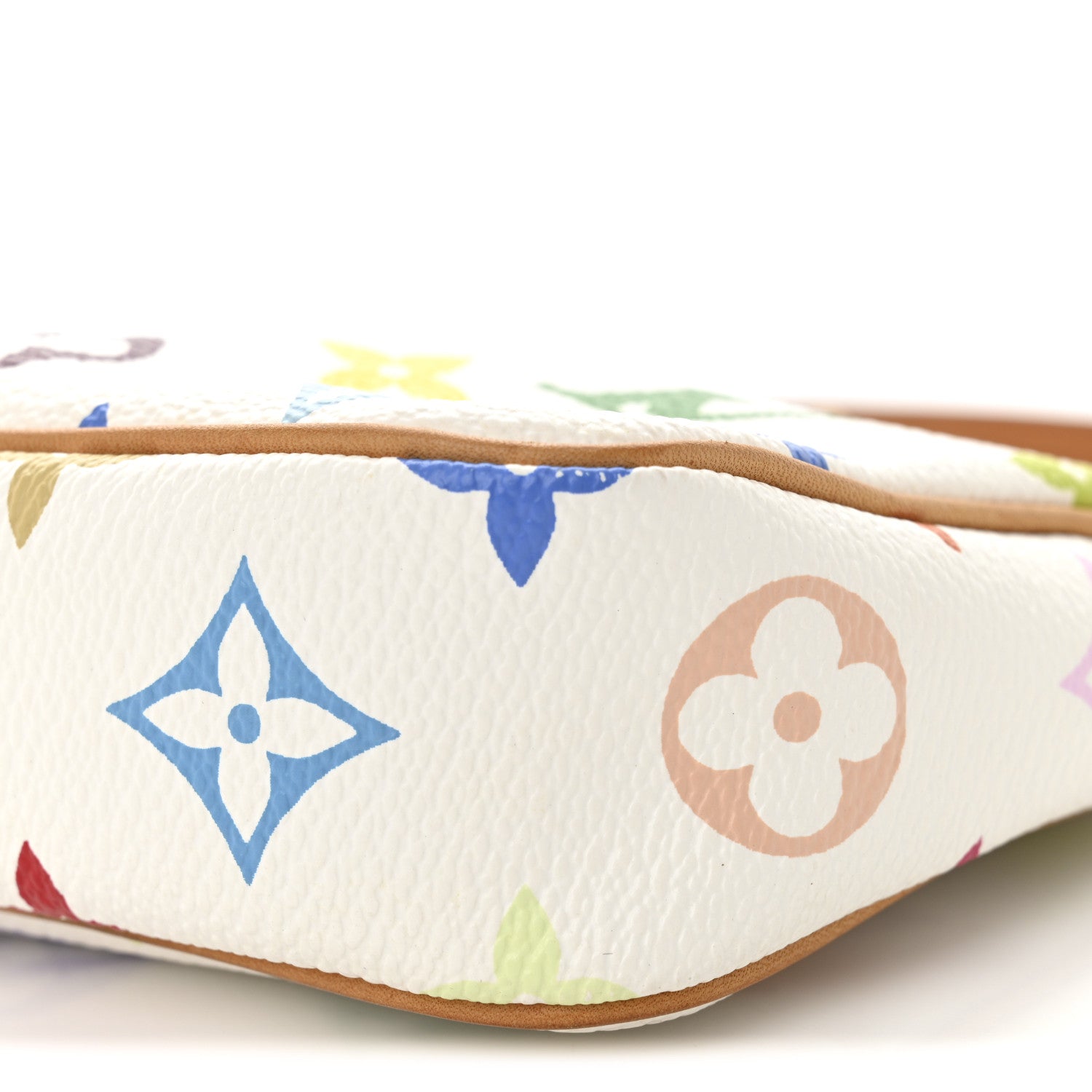 Monogram Multicolor Pochette Accessories White