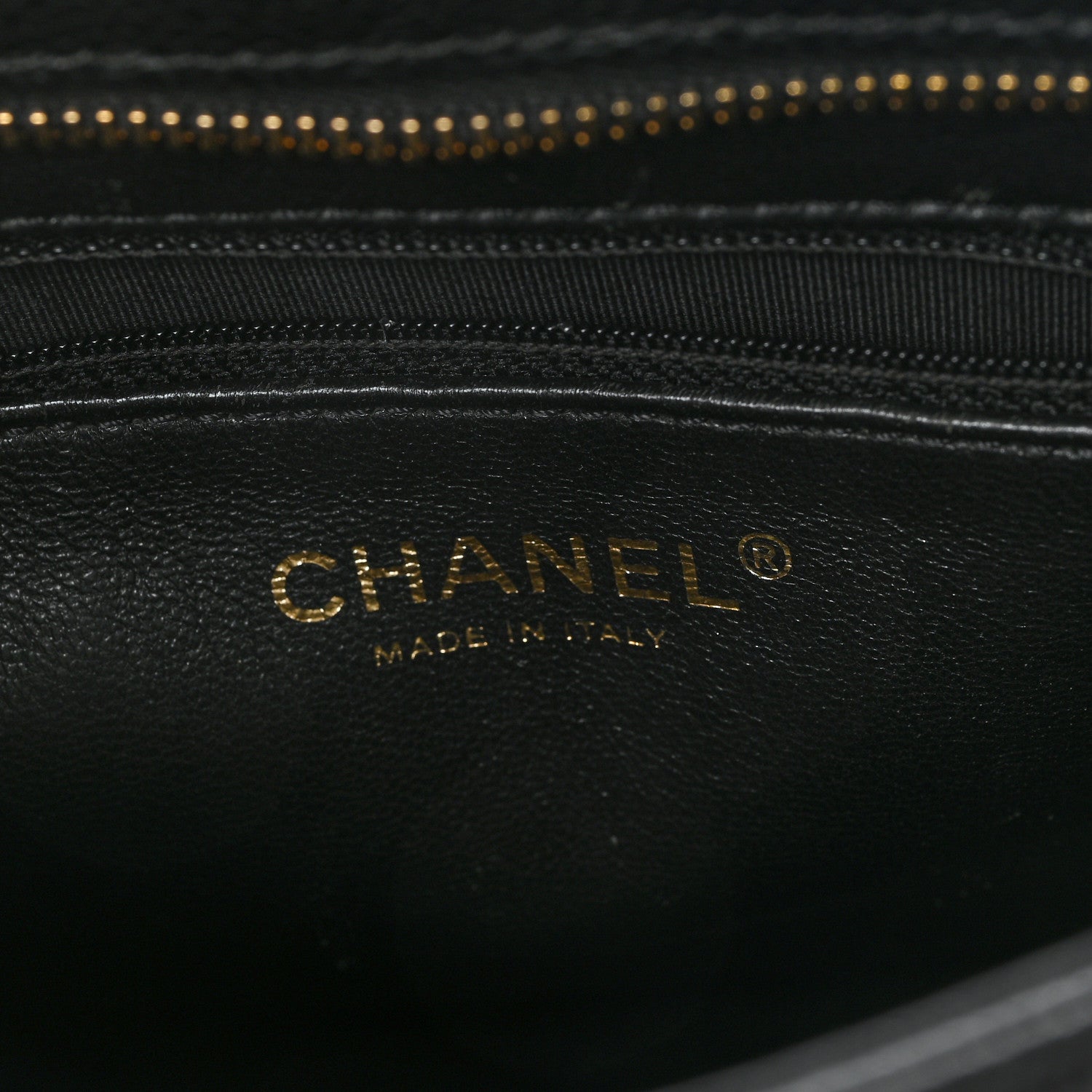 Caviar Quilted Medallion Tote Black