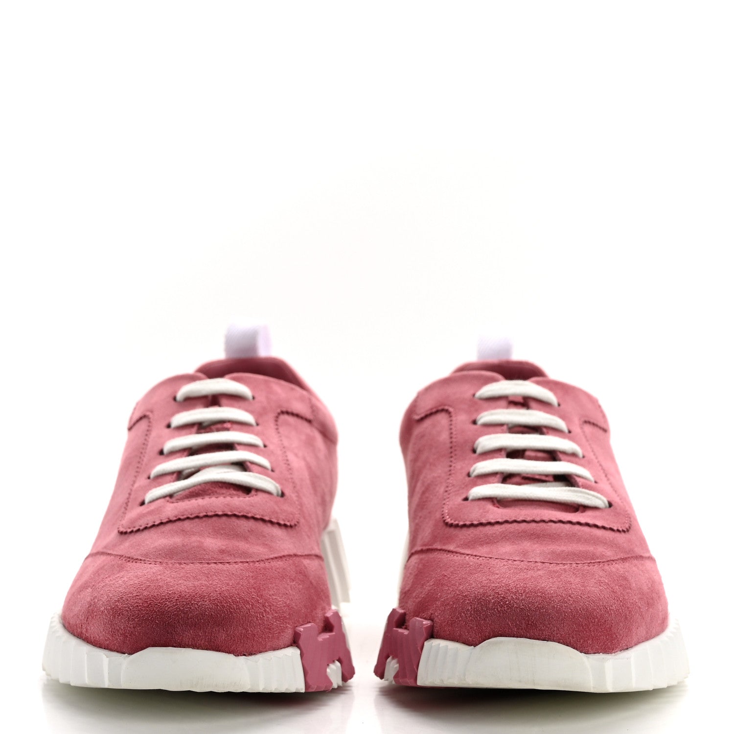 Suede Goatskin Bouncing Sneakers 38 Rose Aphrodite