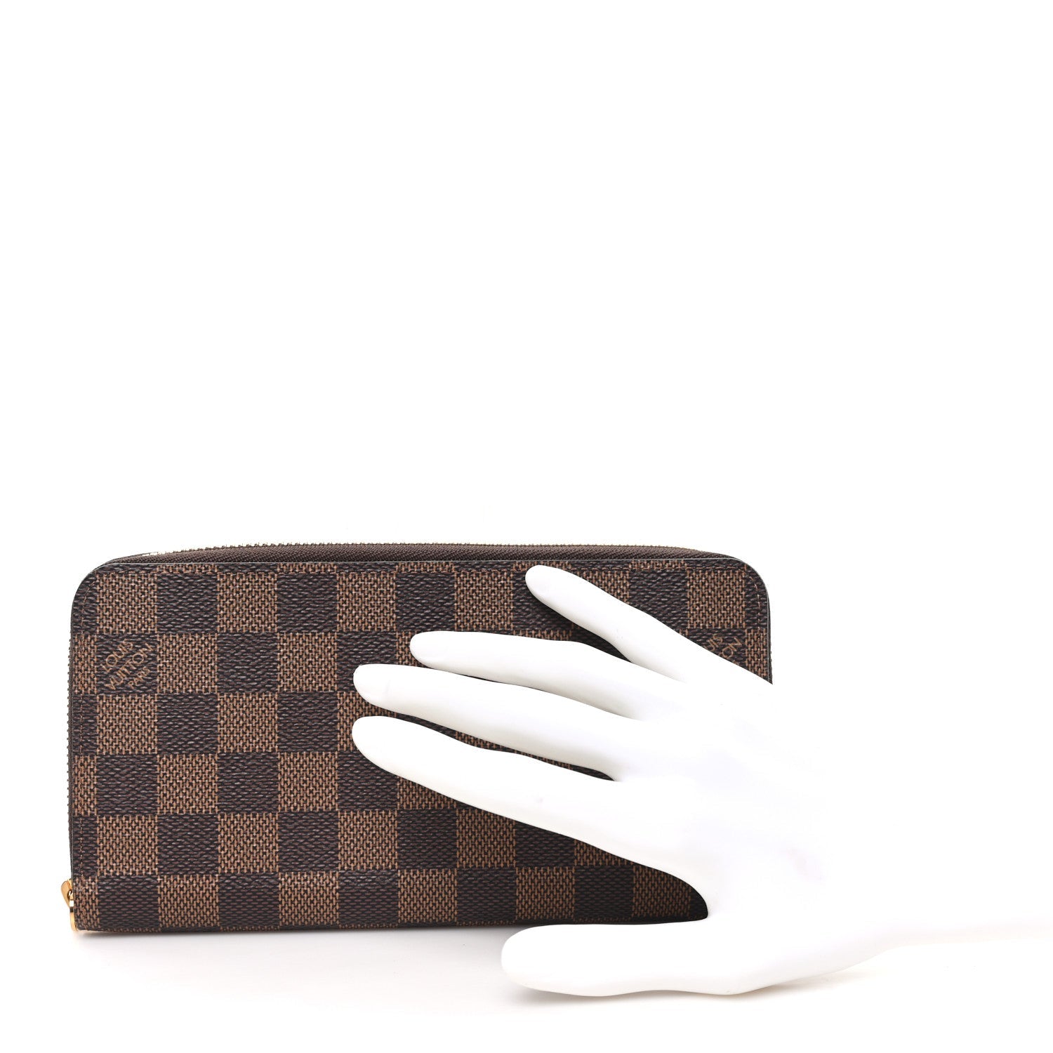 Damier Ebene Zippy Wallet