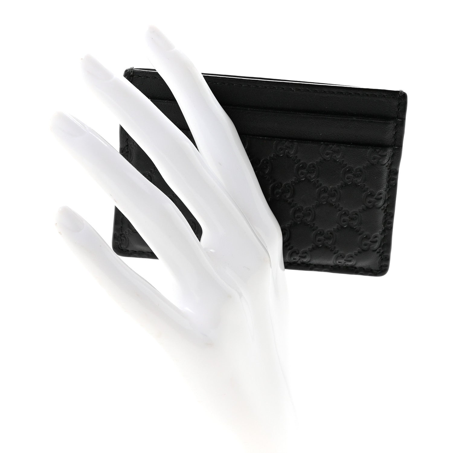 Microguccissima Card Holder Black