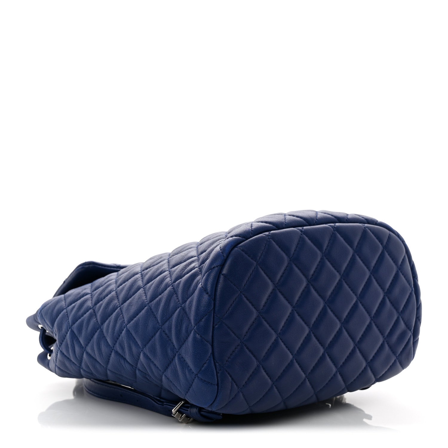 Lambskin Quilted Small Urban Spirit Backpack Blue