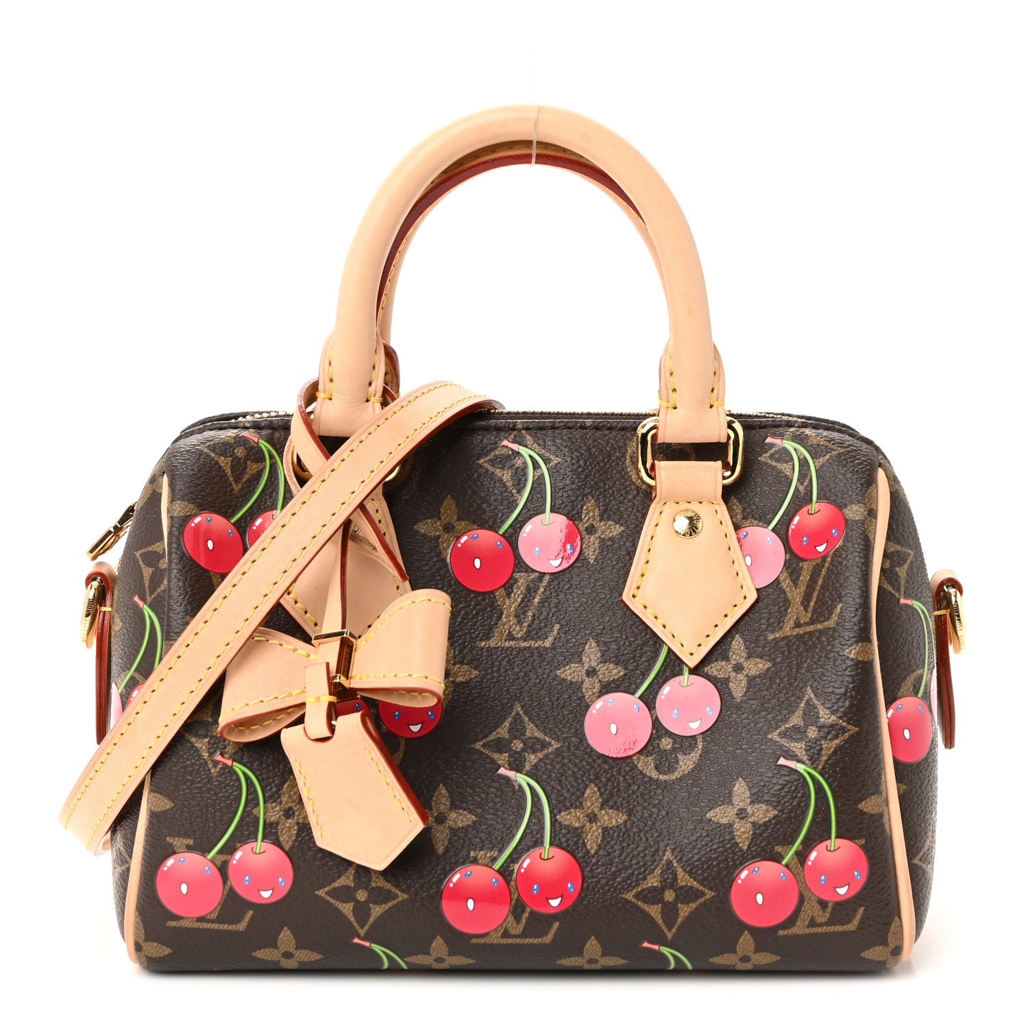 LV X TM Monogram Cerises Speedy Bandouliere 20