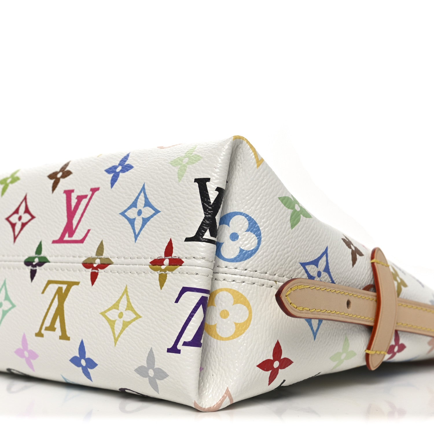 LV X TM Monogram Multicolor CarryAll East West White