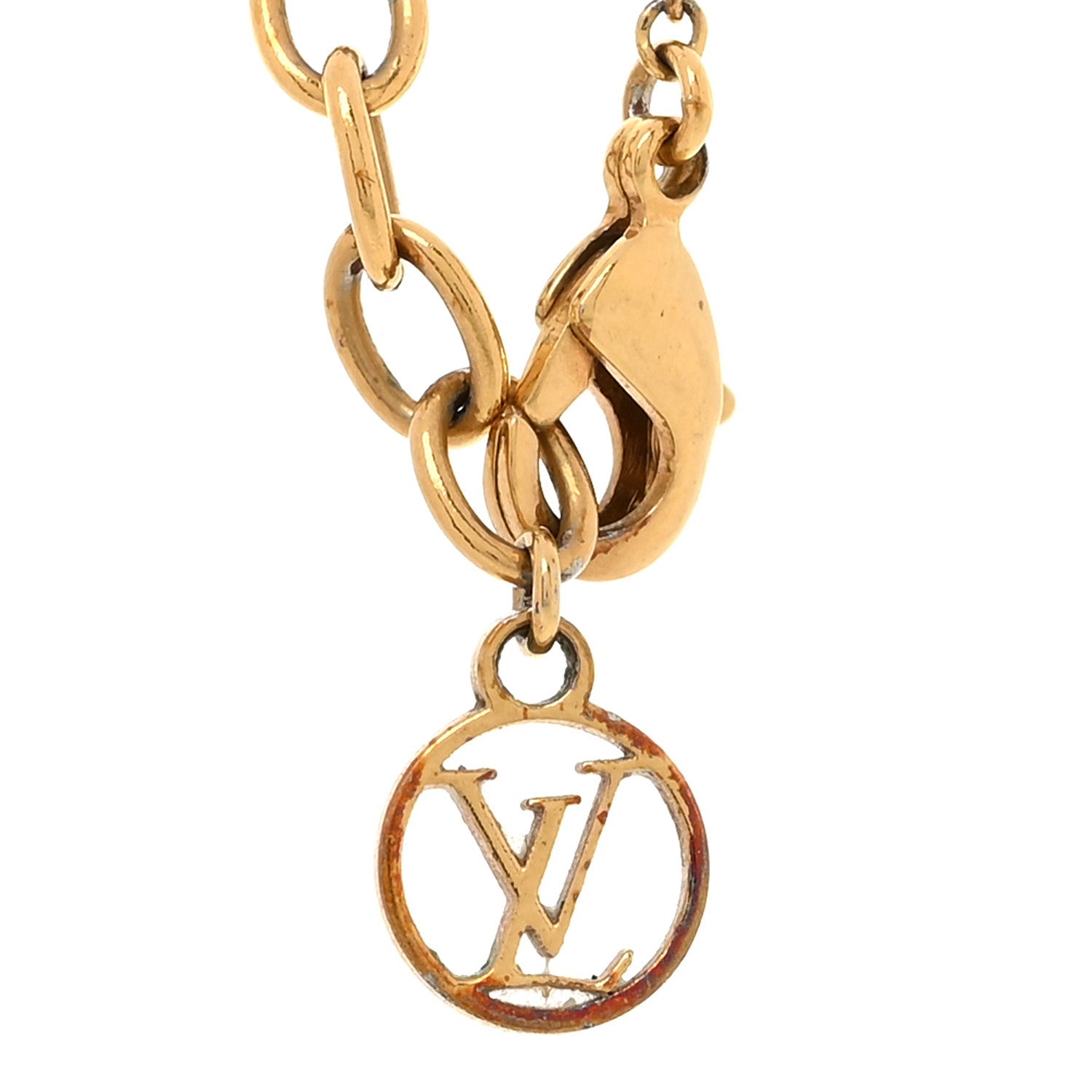 Metal Crystal Petit Louis Bracelet Gold