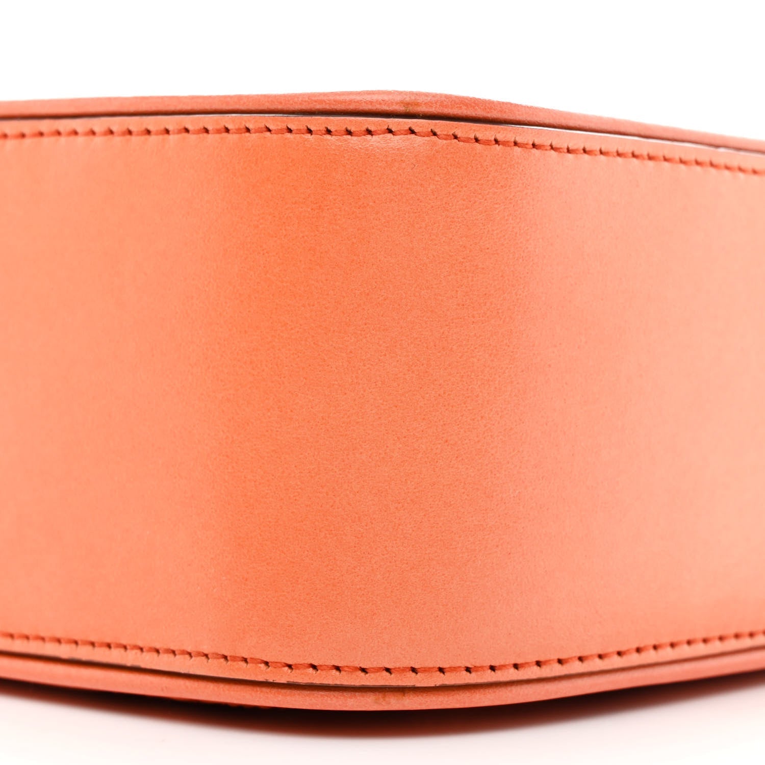 Calfskin GG Matelasse Shoulder Bag Spring Orange Natural