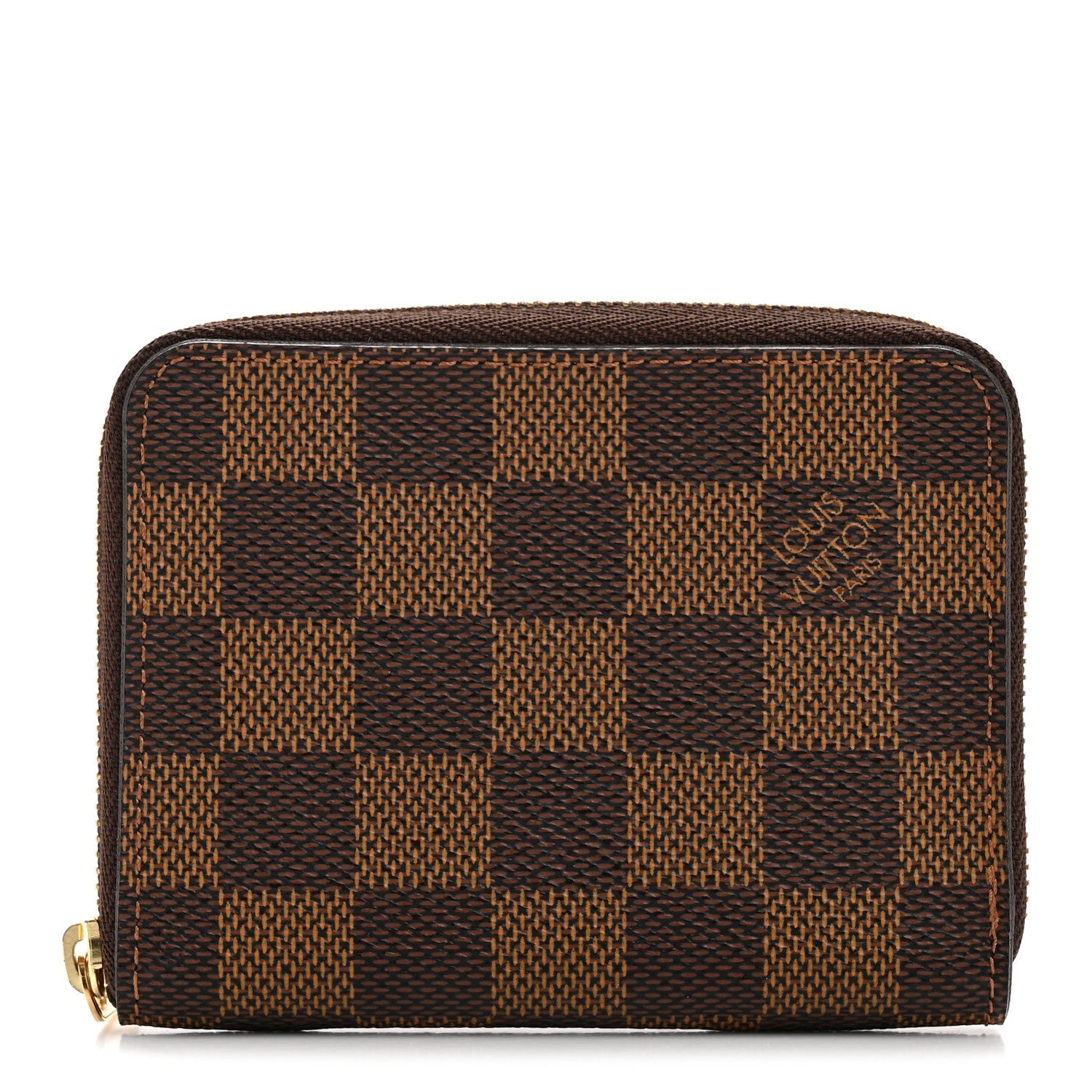 Damier Ebene Zippy Coin Purse