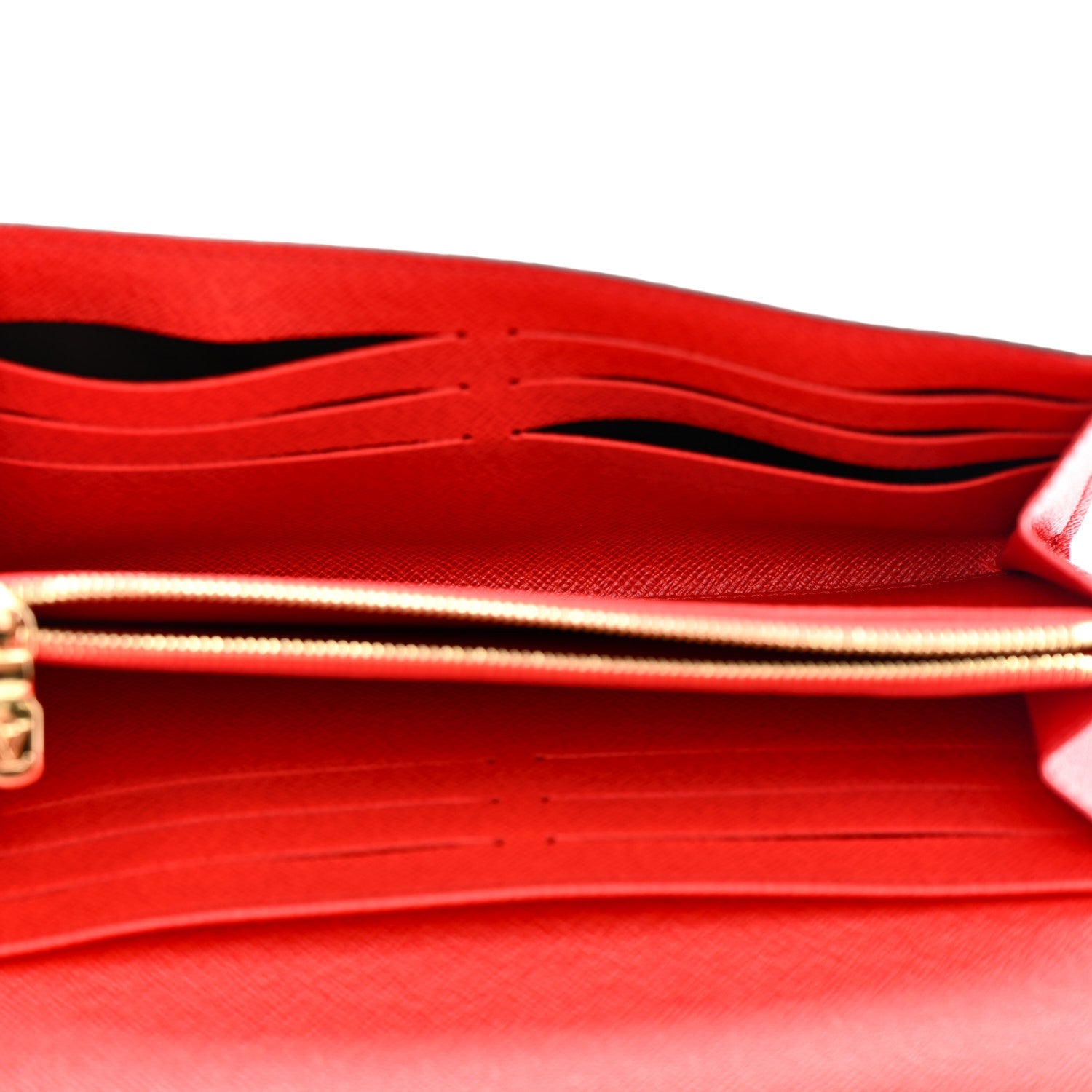 Monogram Sarah Wallet NM Coquelicot