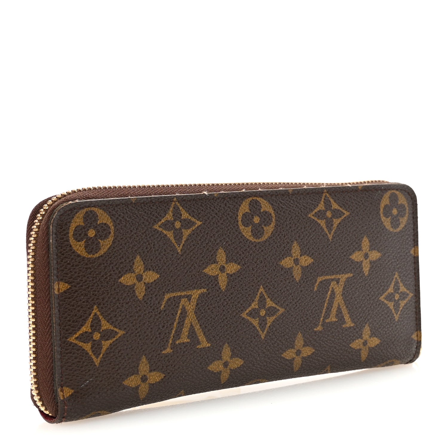 Monogram Clemence Wallet Fuchsia