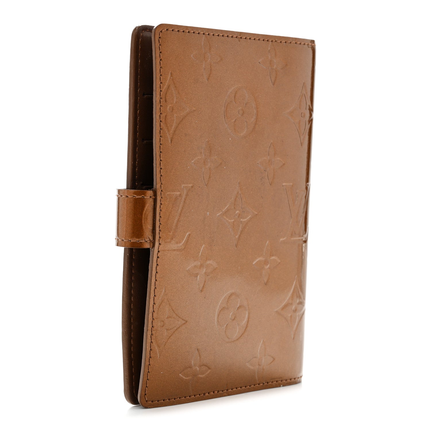 Vernis Small Ring Agenda Cover Bronze