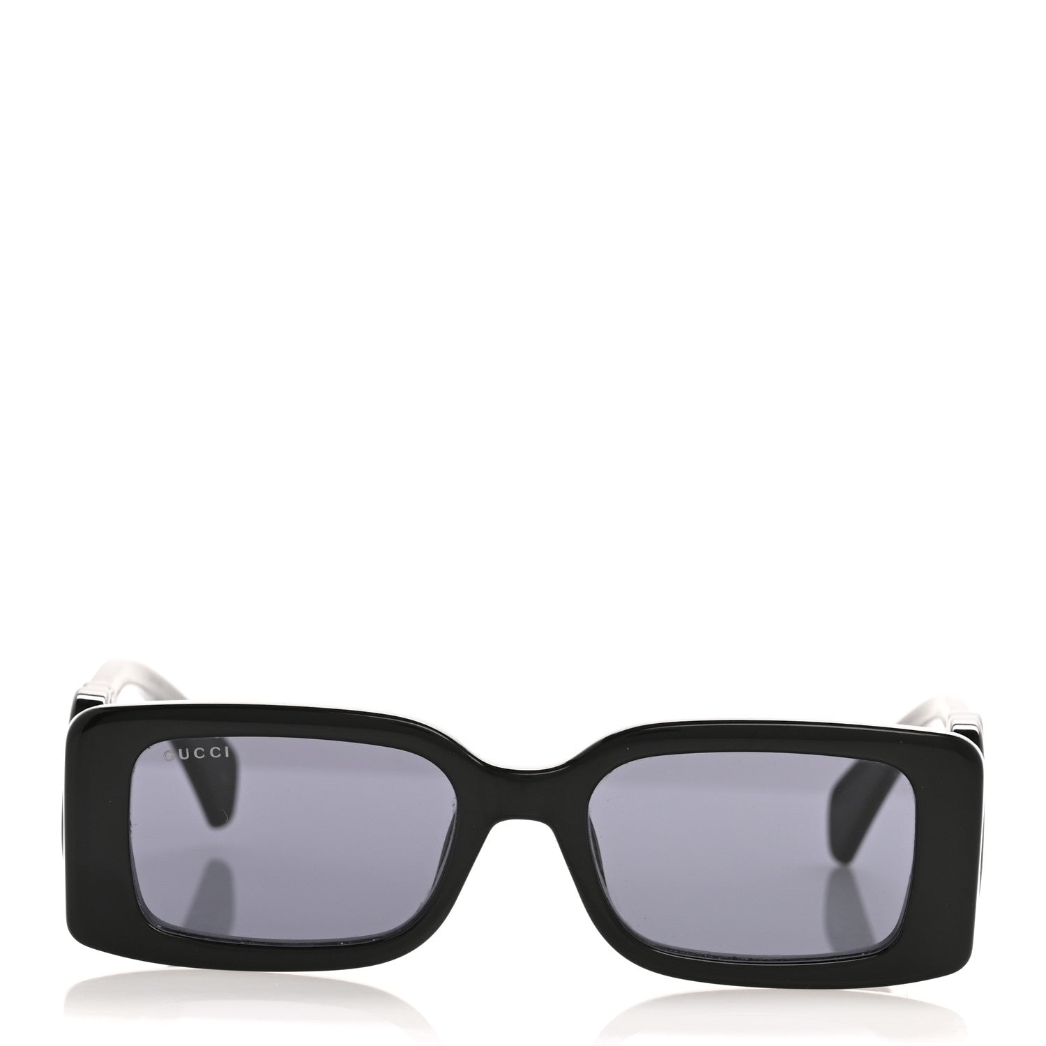 Acetate Chaise Rectangle Frame Sunglasses GG1325S Black