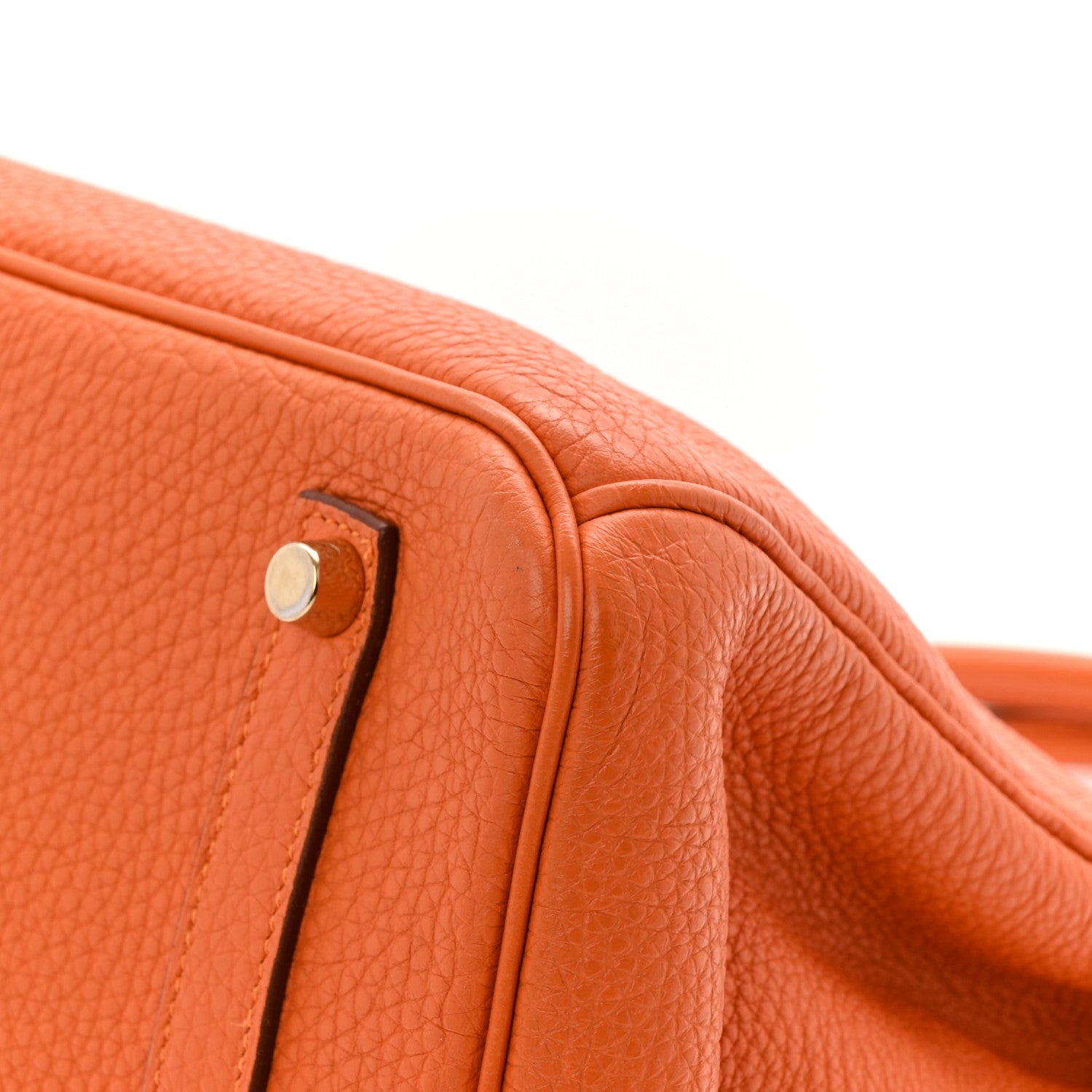 Togo Birkin 35 Orange