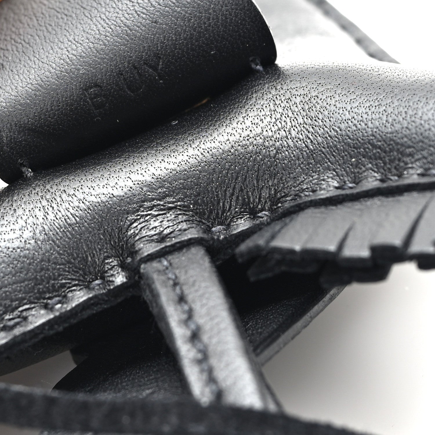 Milo Lambskin Grigri Rodeo Pegase Horse Bag Charm PM So Black