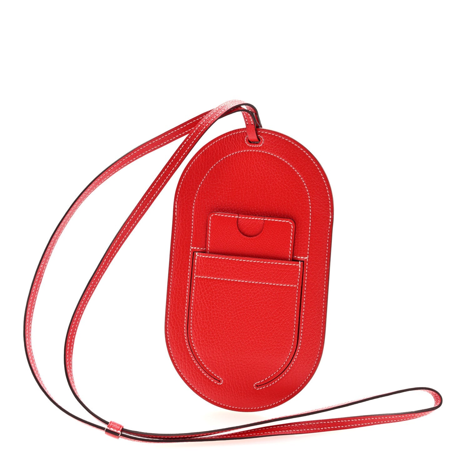 Chevre Mysore In-The-Loop Phone To Go PM Case Rouge De Coeur White