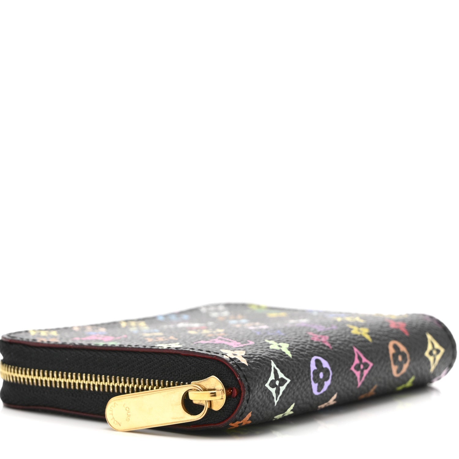 Monogram Multicolor Zippy Coin Purse Black Grenade