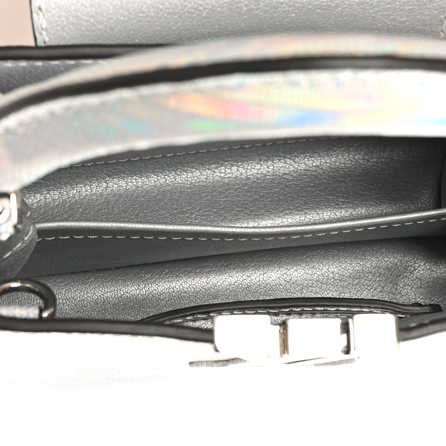 Iridescent Lizard Capucines Mini