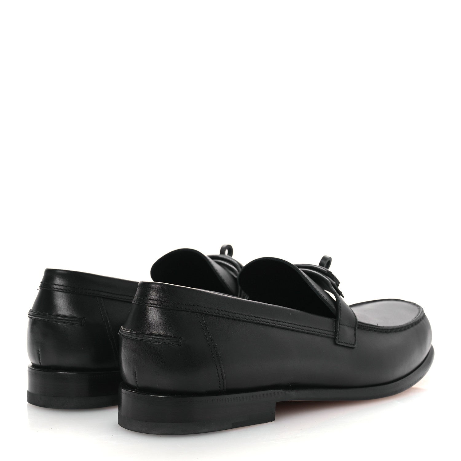 Calfskin Destin Loafer 41 Black
