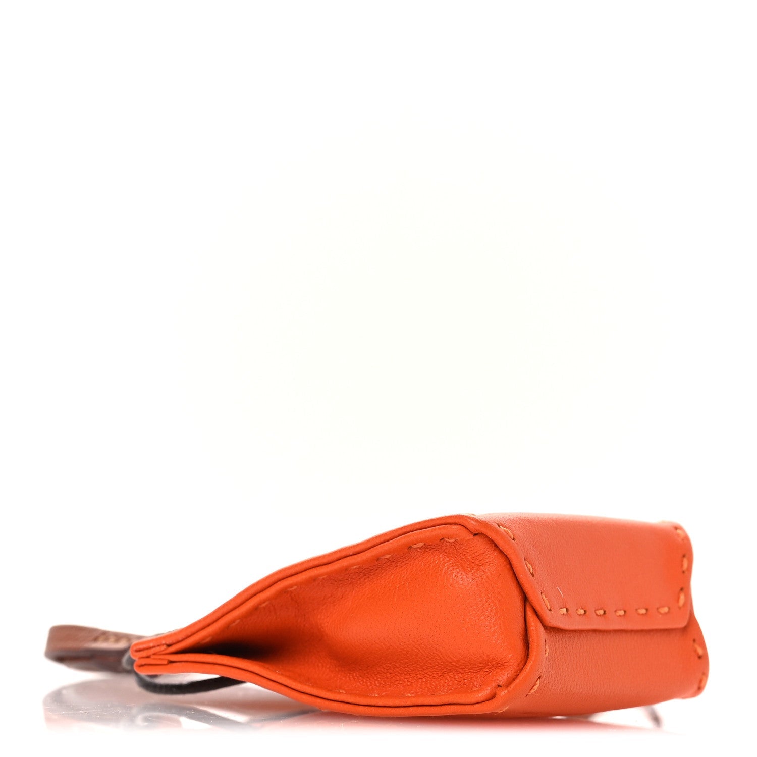 Milo Lambskin Swift Shopping Bag Charm Feu Gold